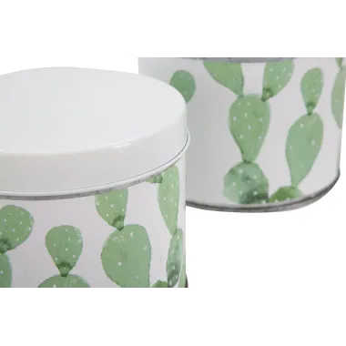 Zestawy Puszek Kaktus 3 szt. Ø 15x13,5-14x11,5-12,5x10 cm MIN 2